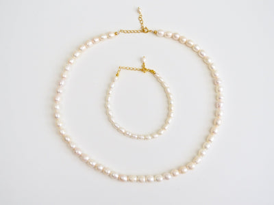 Pearl Collection: Schönes Perlenarmband | vergoldet