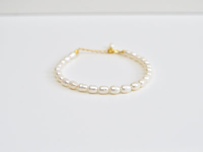 Pearl Collection: Schönes Perlenarmband | vergoldet