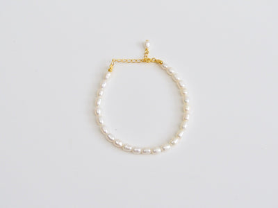 Pearl Collection: Schönes Perlenarmband | vergoldet