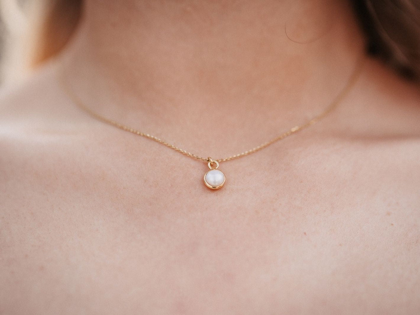 Pearls: Bezaubernde Perlenkette | vergoldet, rosévergoldet, silber