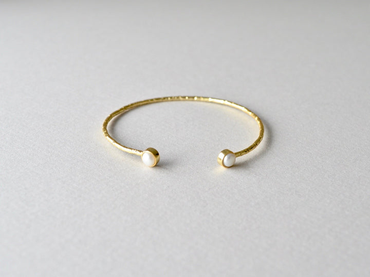 Pearls Collection: Perlen Armspange vergoldet - Mia&Martha by Katja Schmalen