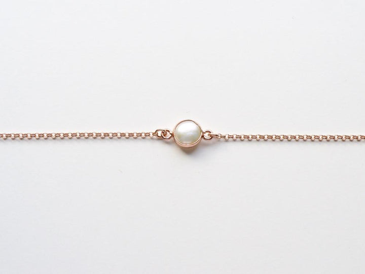 Pearls: Zartes Perlen Armkettchen | vergoldet, rosévergoldet, silber - Mia&Martha by Katja Schmalen