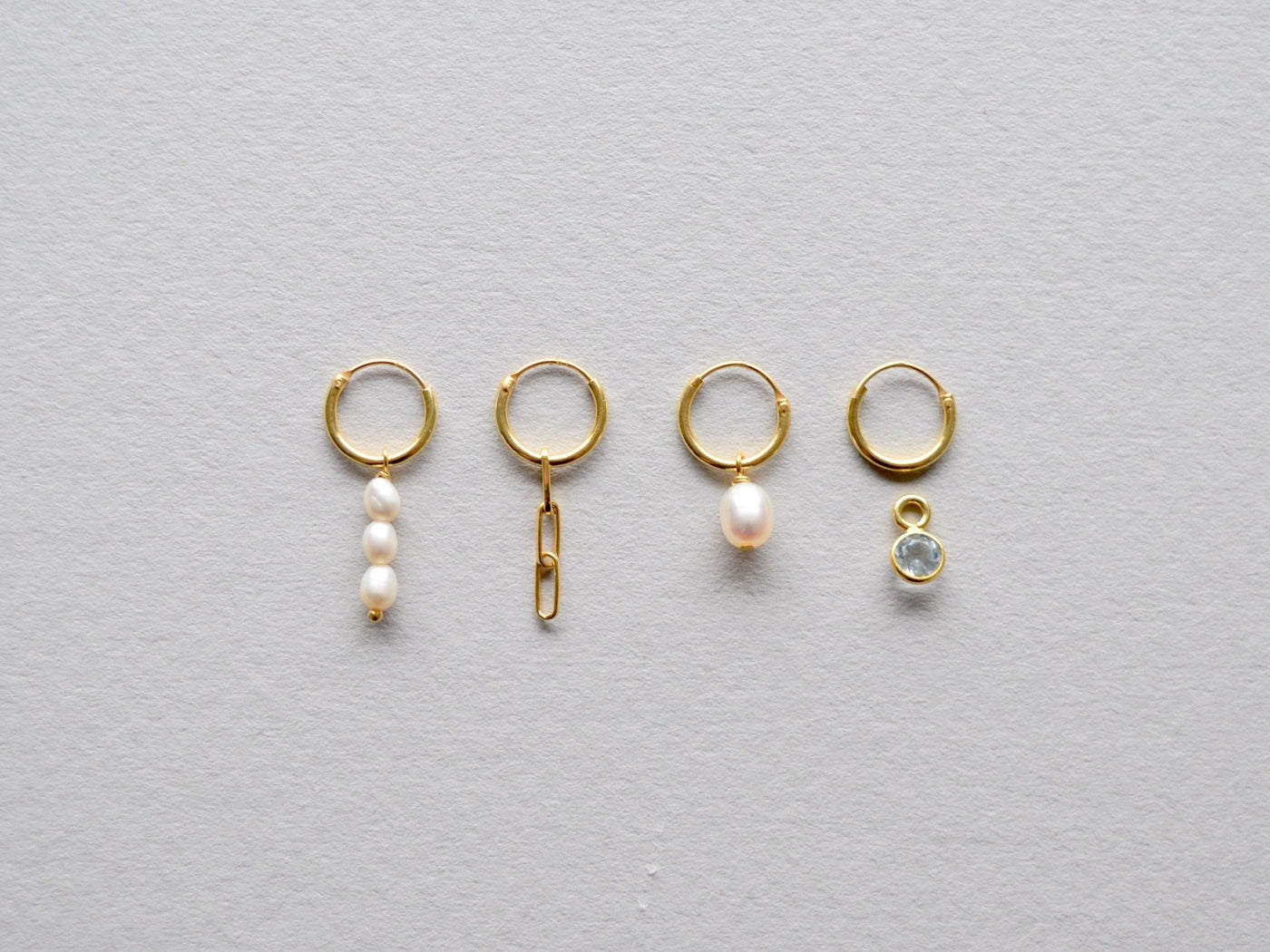 Singles: Zarte Creole Chain | vergoldet, silber - Mia&Martha by Katja Schmalen