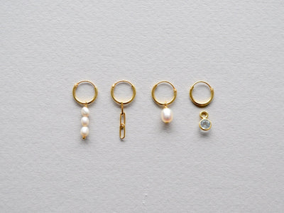 Singles: Zarte Creole Chain | vergoldet, silber - Mia&Martha by Katja Schmalen