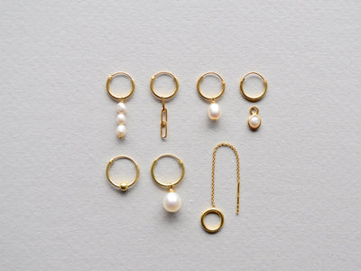 Singles: Zarte Creole Chain | vergoldet, silber - Mia&Martha by Katja Schmalen