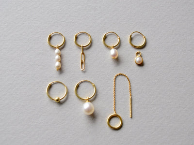 Singles: Zarte Creole Chain | vergoldet, silber - Mia&Martha by Katja Schmalen