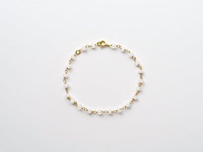 So zart: Mondstein Armband vergoldet - Mia&Martha by Katja Schmalen