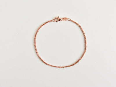 Sparkling Twist: Cooles Armkettchen | vergoldet, rosévergoldet, silber