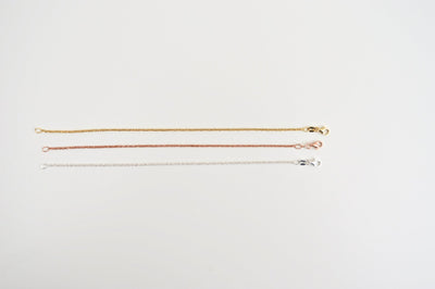 Sparkling Twist: Cooles Armkettchen | vergoldet, rosévergoldet, silber