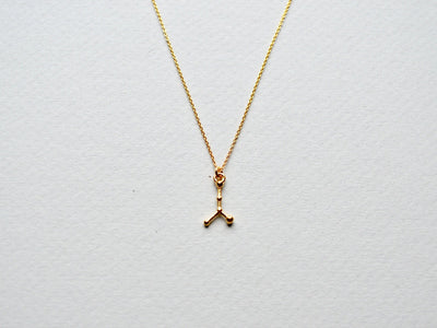 Sternbilder: Constellation Kette Cancer vergoldet - Mia&Martha by Katja Schmalen