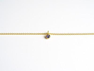 Tiny Gems: Armband Iolith | vergoldet, rosévergoldet, silber - Mia&Martha by Katja Schmalen