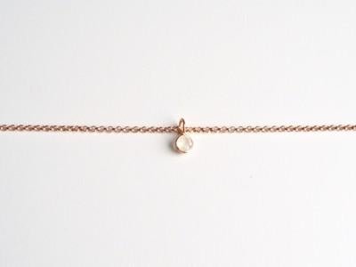 Tiny Gems: Armband Mondstein | vergoldet, rosévergoldet, silber