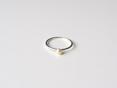 Zart: Ring Pearl silber - Mia&Martha by Katja Schmalen